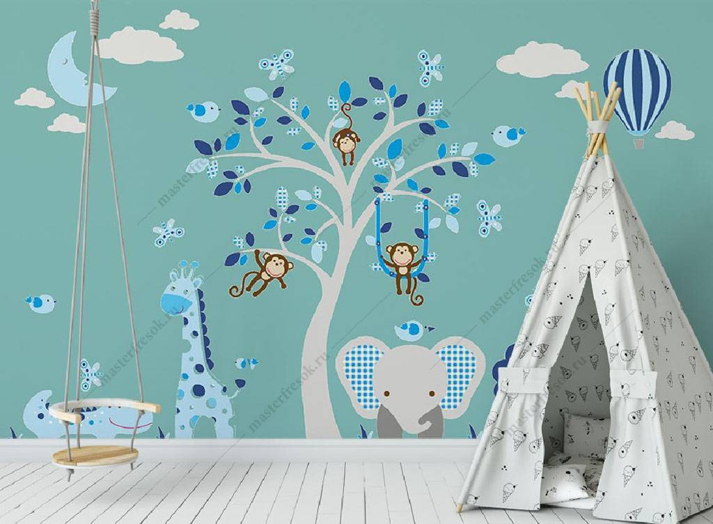 Фотообои Веселые животные  15-989