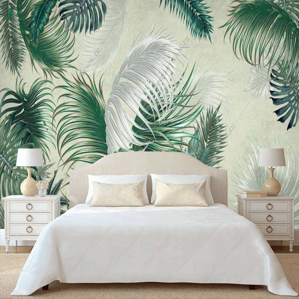 Фотообои Бесшовные обои на стену:  Жаркие тропики. Артикул: 10-726  