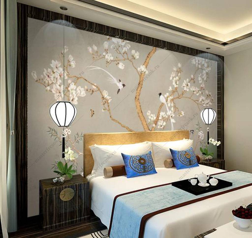 Фотообои Дерево магнолии  15-909