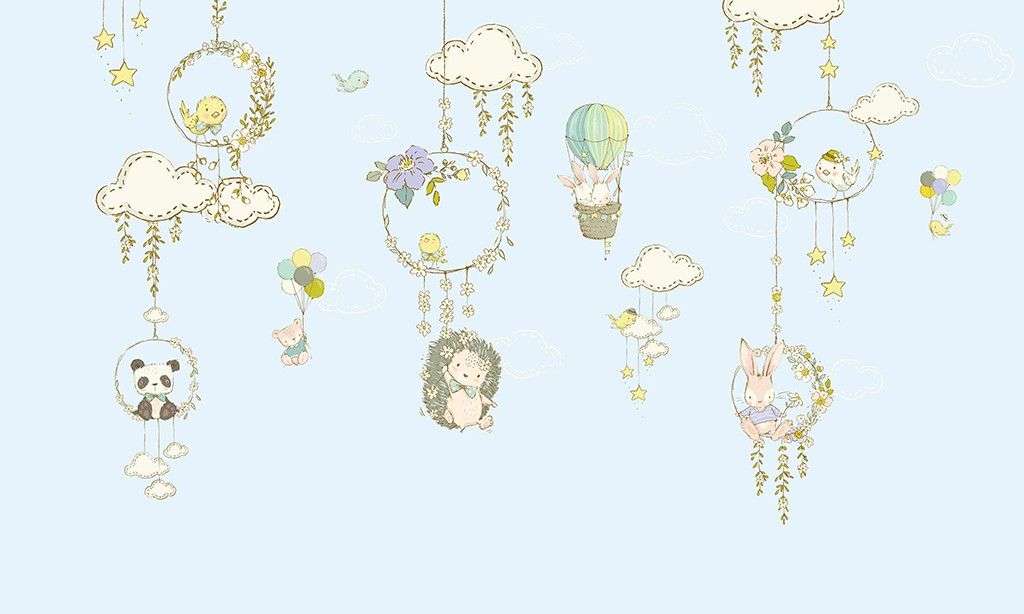 Фотообои в интерьере детские. ловец снов  12-1618 фото