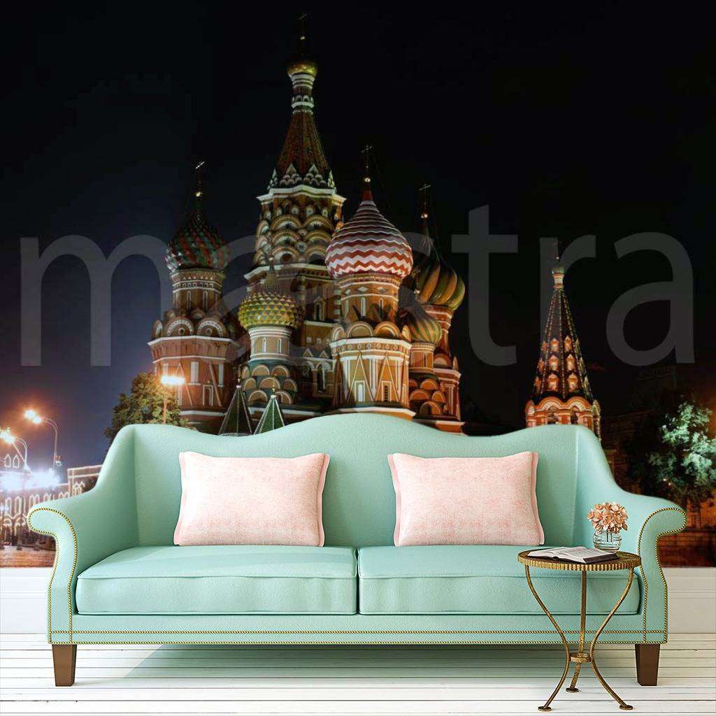 Фотообои Ночной кремль  4-203
