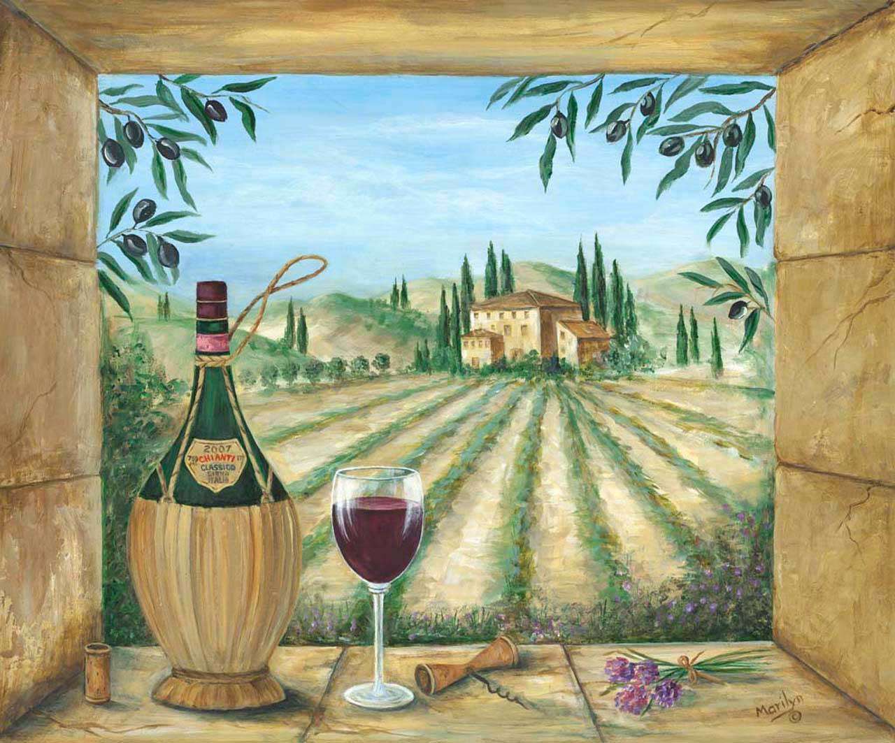 Фотообои в интерьере окно с видом на горы  8-148 фото