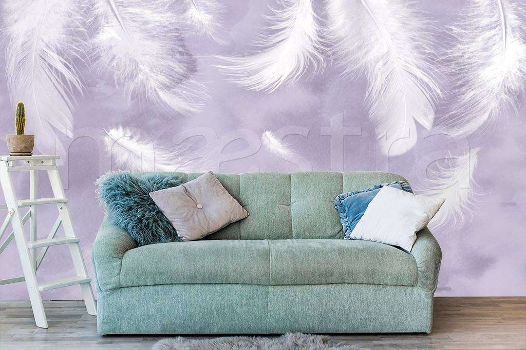 Фотообои Перья в воздухе  7-935