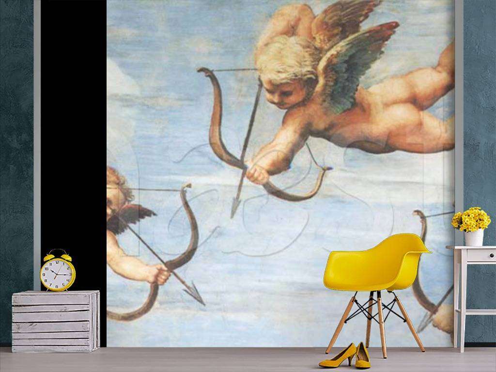 Фотообои в интерьере триумф галатеи  1-231 фото