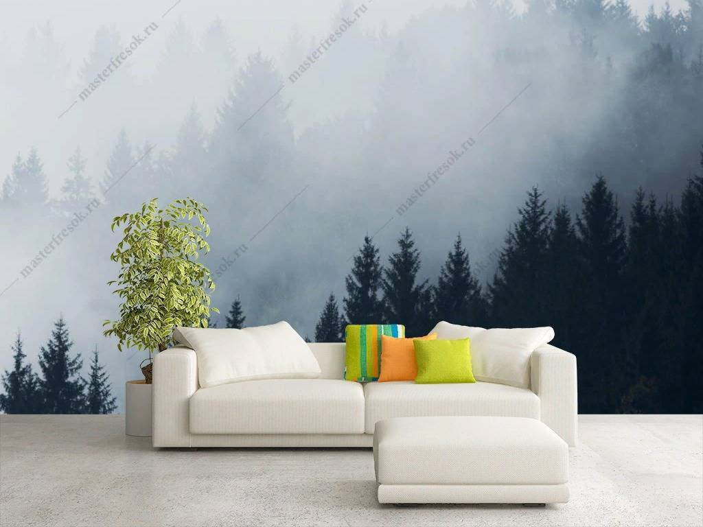 Фотообои Пейзажи в тумане  9-1169