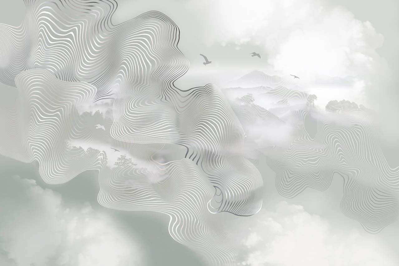 Фотообои в интерьере туман  13-742 фото