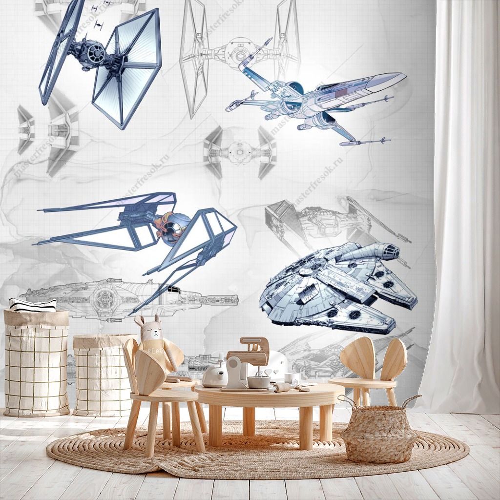 Фотообои Самолет макет  14-241