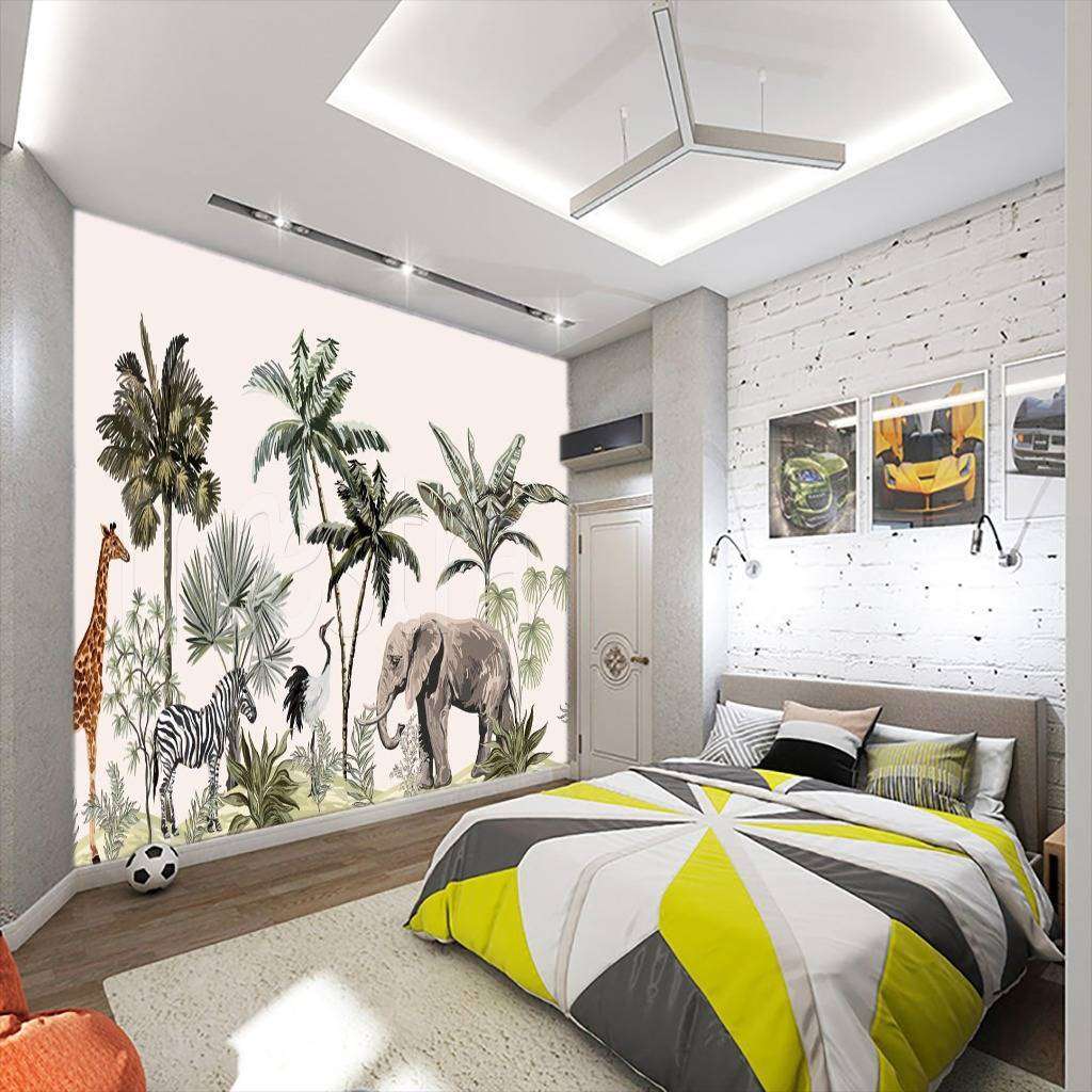 Фотообои Пальмы в джунглях  12-489