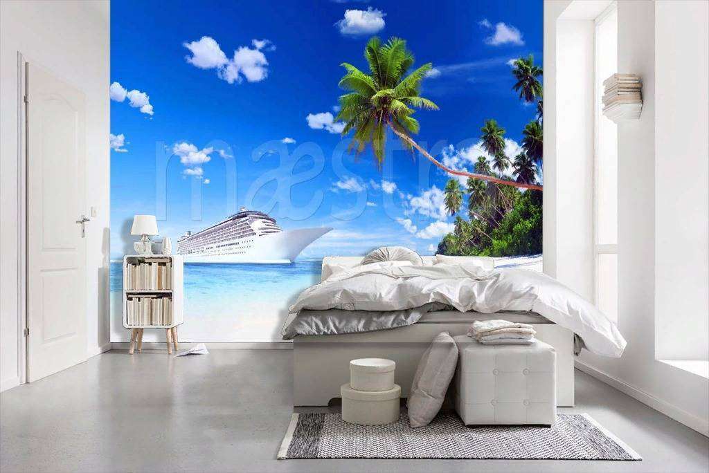 Фотообои в интерьере отдых на лайнере  4-344 фото