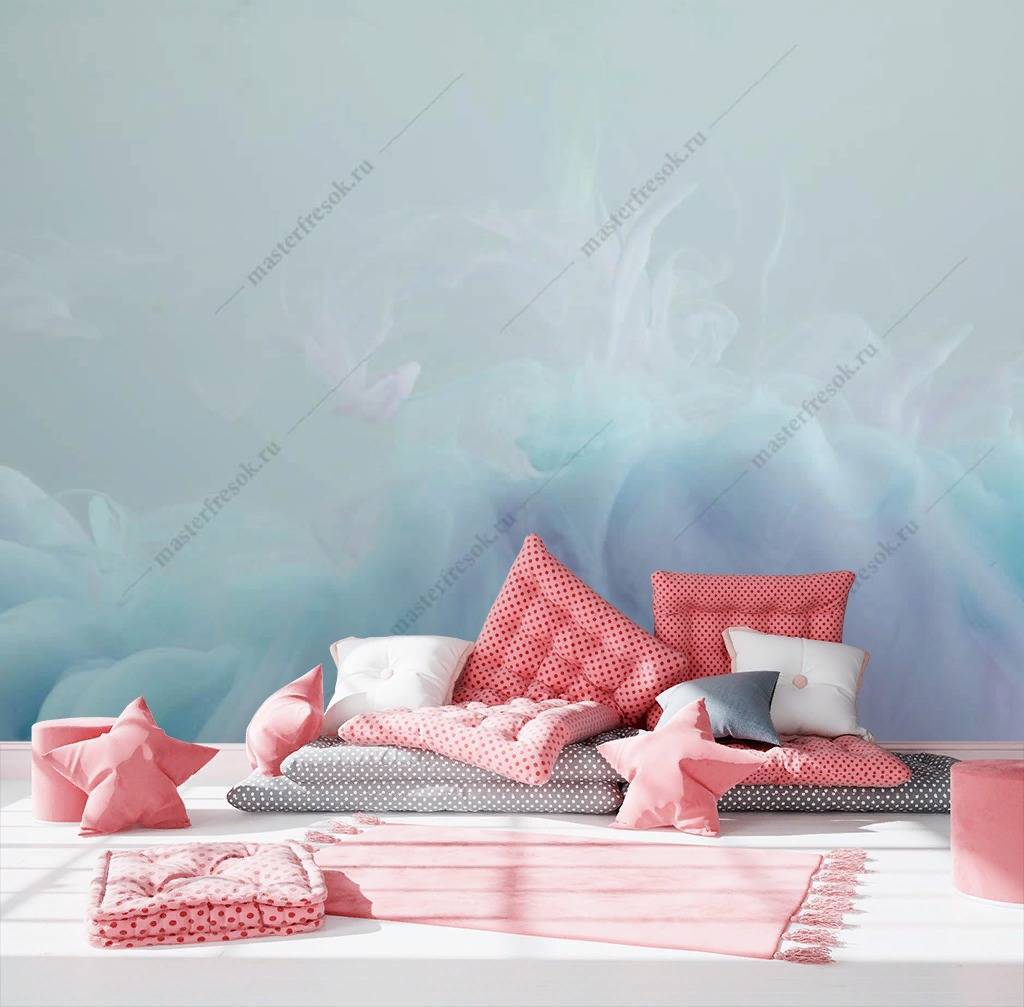 Фотообои Бирюзовый фон  9-1147