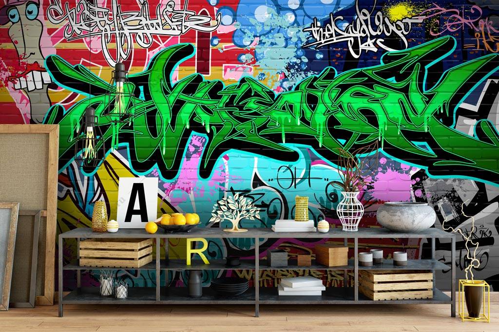 Фотообои Граффити  12-1262