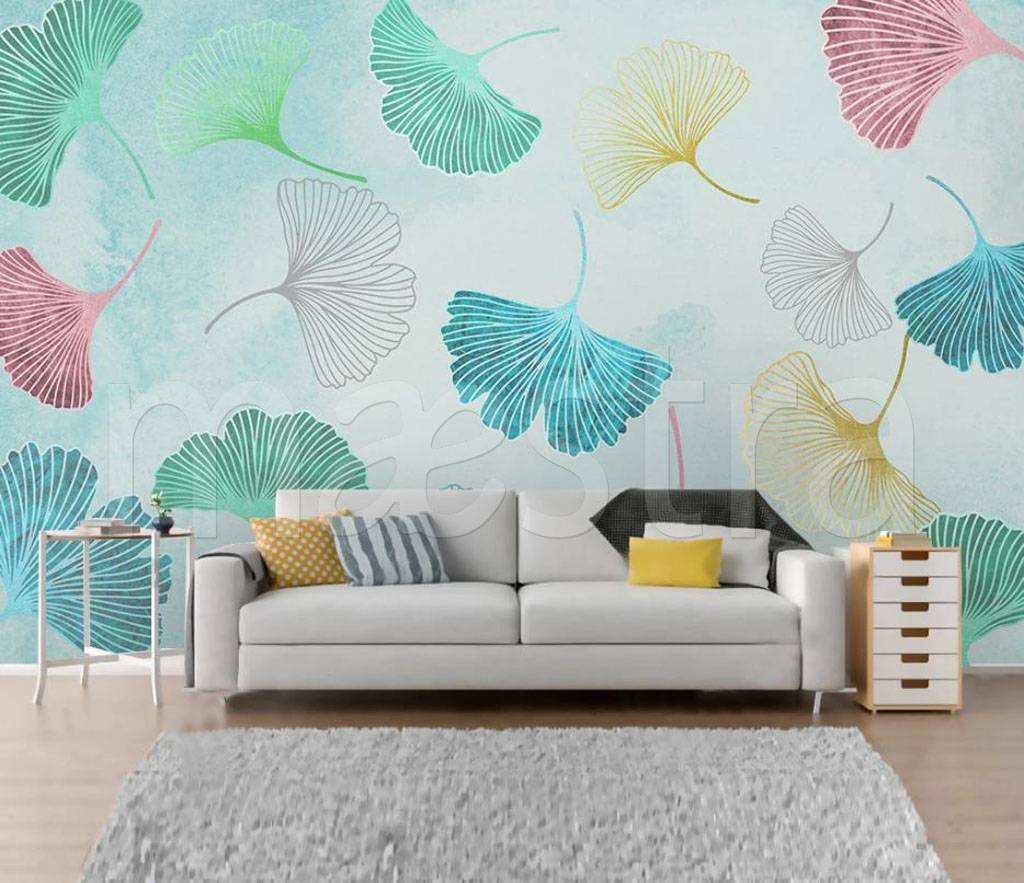 Фотообои Абстракция лепестки  15-491