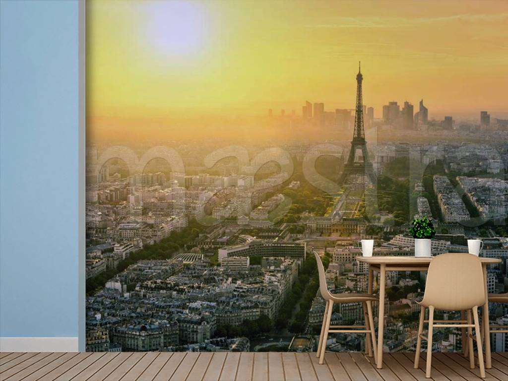 Фотообои Утро в Париже  4-187