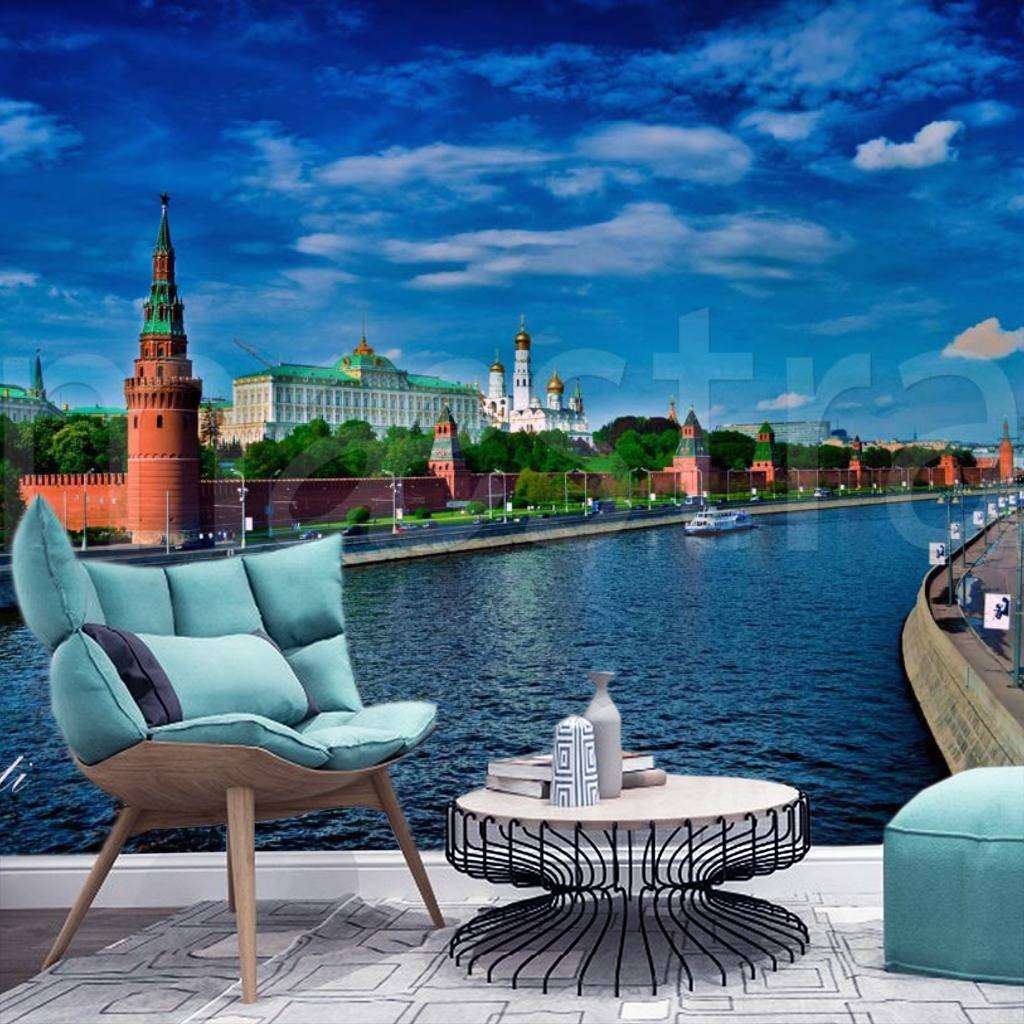Фотообои Кремль со стороны Москвы - реки  4-217