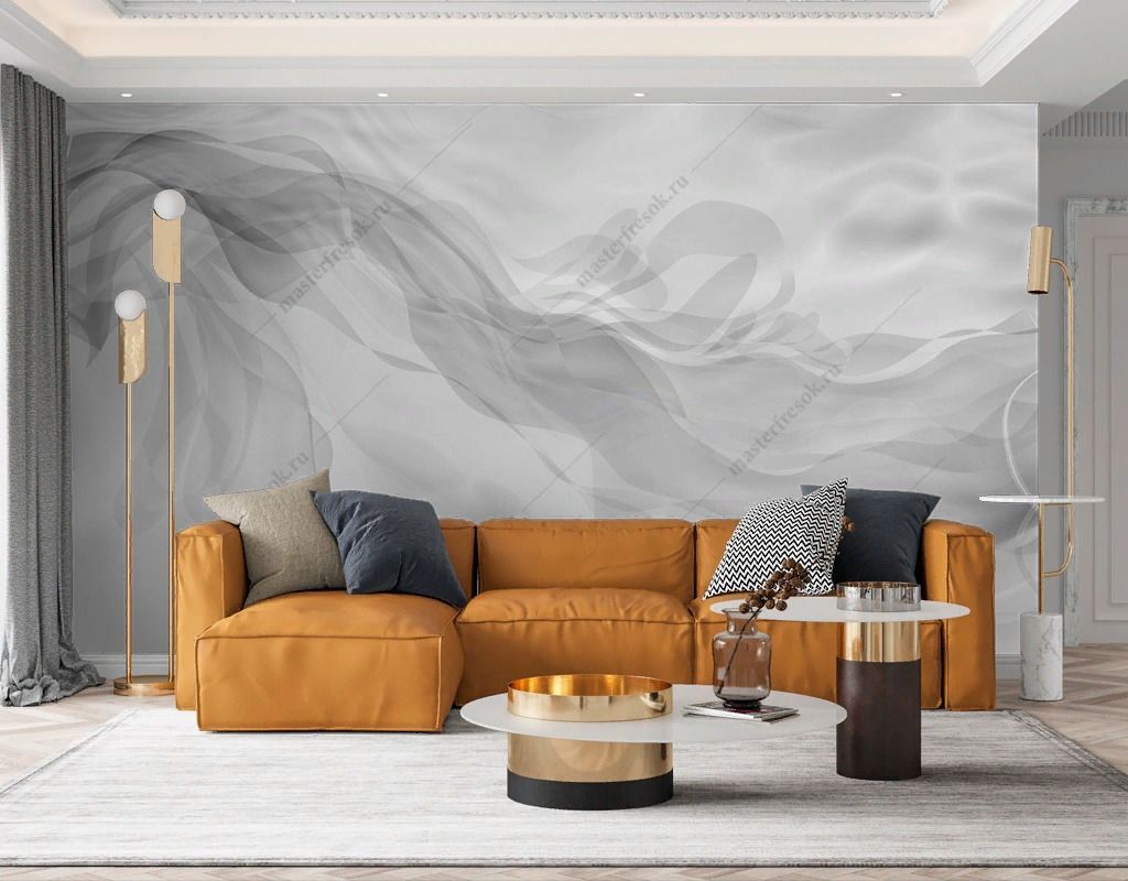 Фотообои Серая дымка  9-1739