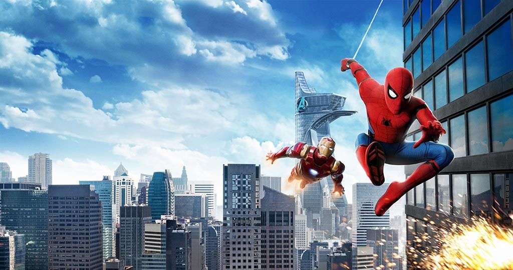 Фотообои в интерьере человек паук возвращение  12-1030 фото