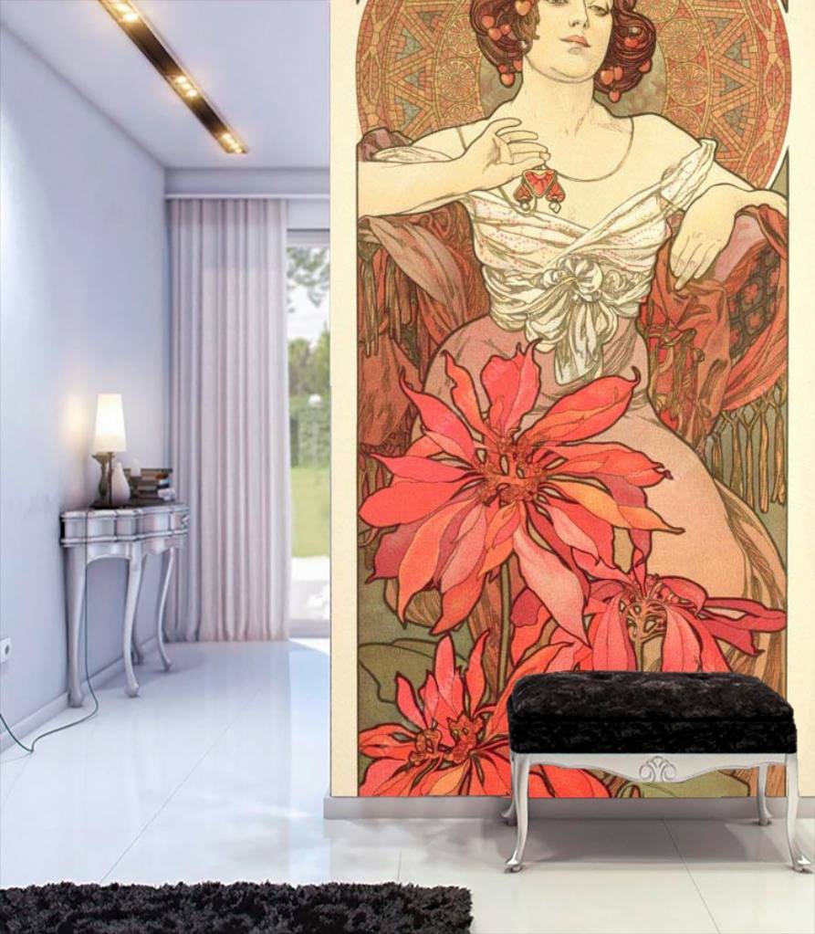 Фотообои Альфонс Мариа Муха – Рубин  8-191