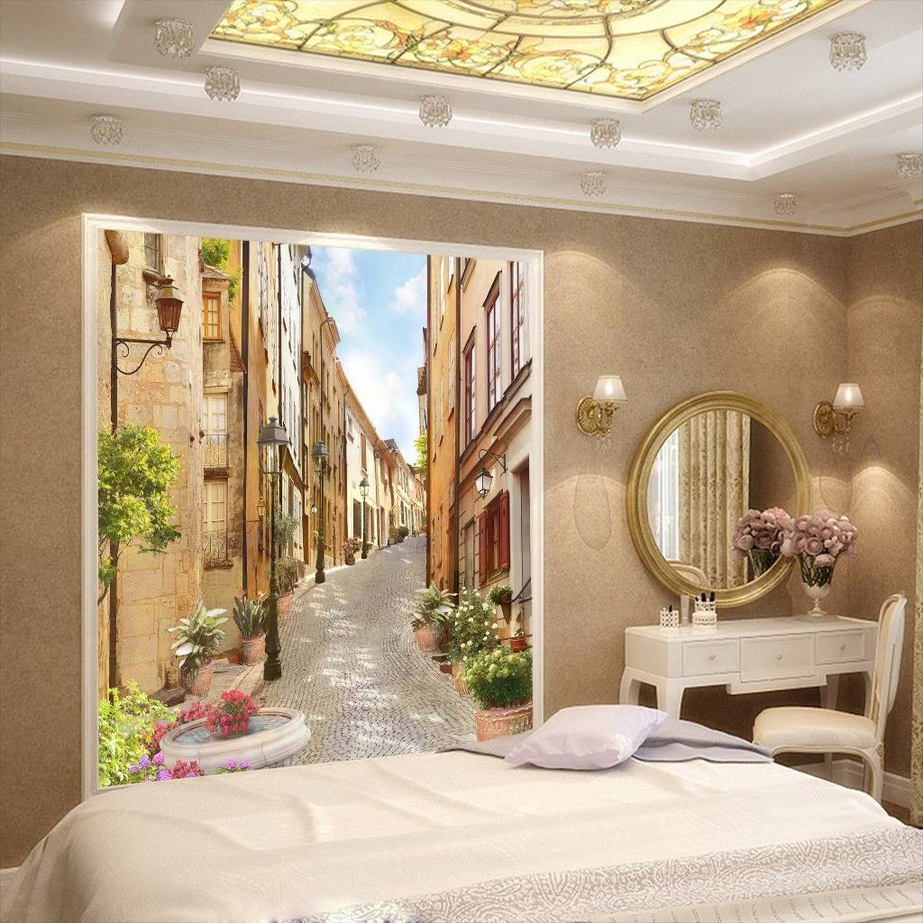Фотообои Улочка европейская  17-0061