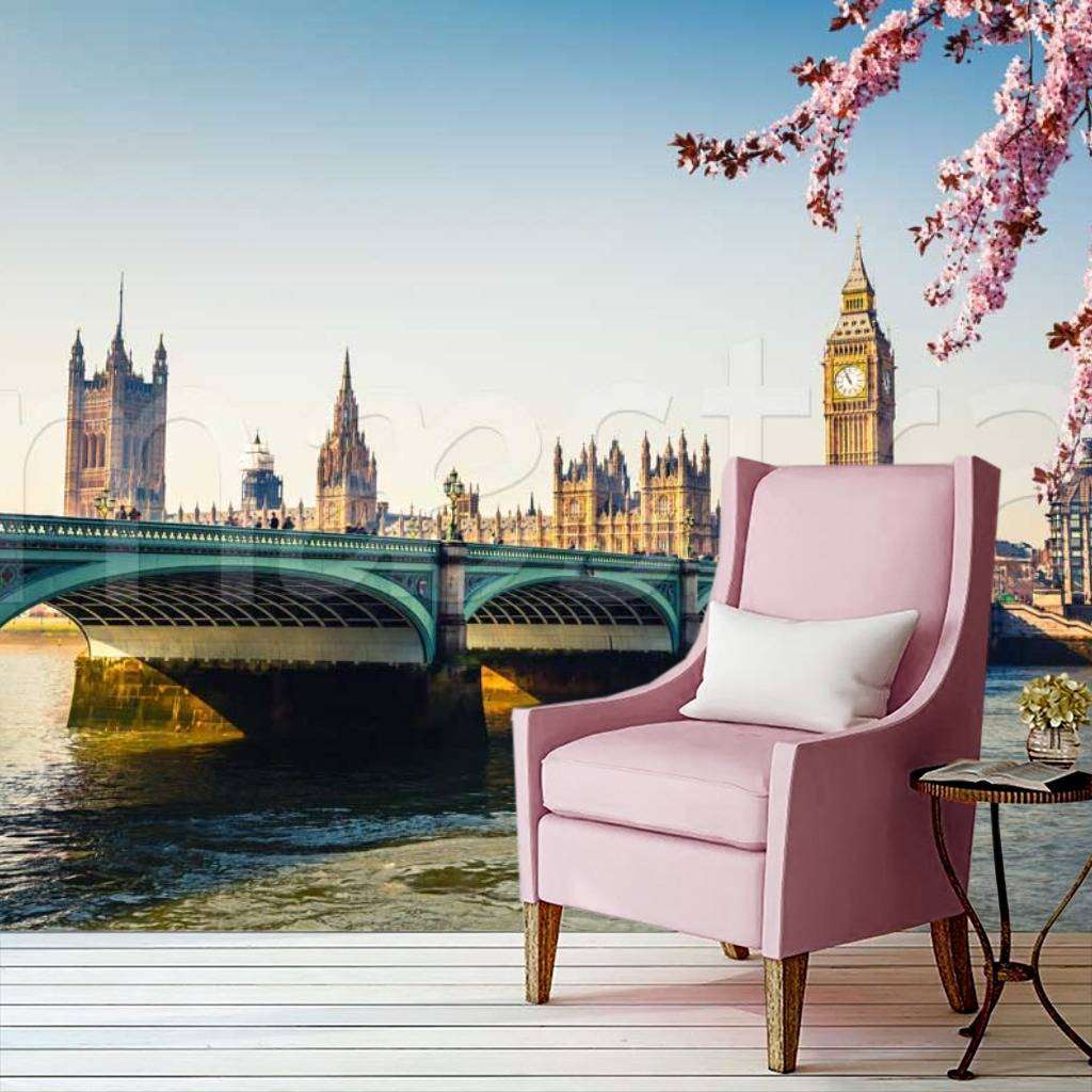 Фотообои Цветущий Лондон  9-549