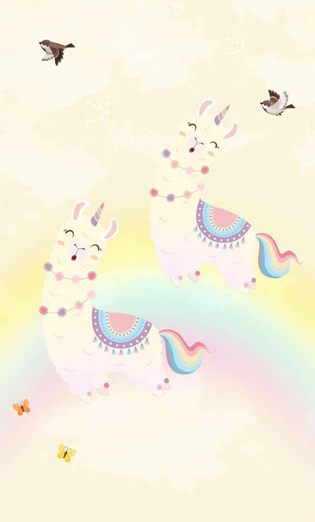 Фотообои в интерьере альпака  14-264 фото