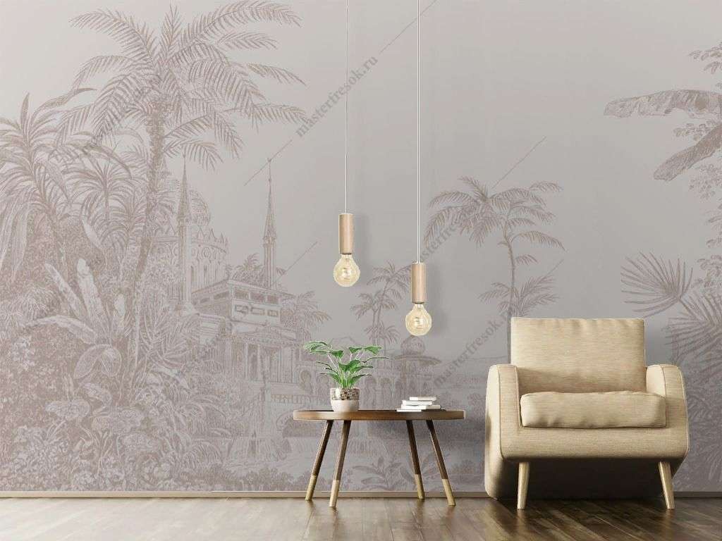 Фотообои в интерьере город древний  12-1467 фото