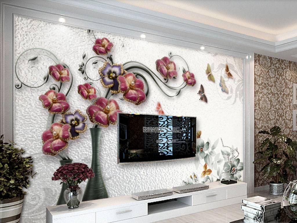 Фотообои Цветочный вальс  15-801