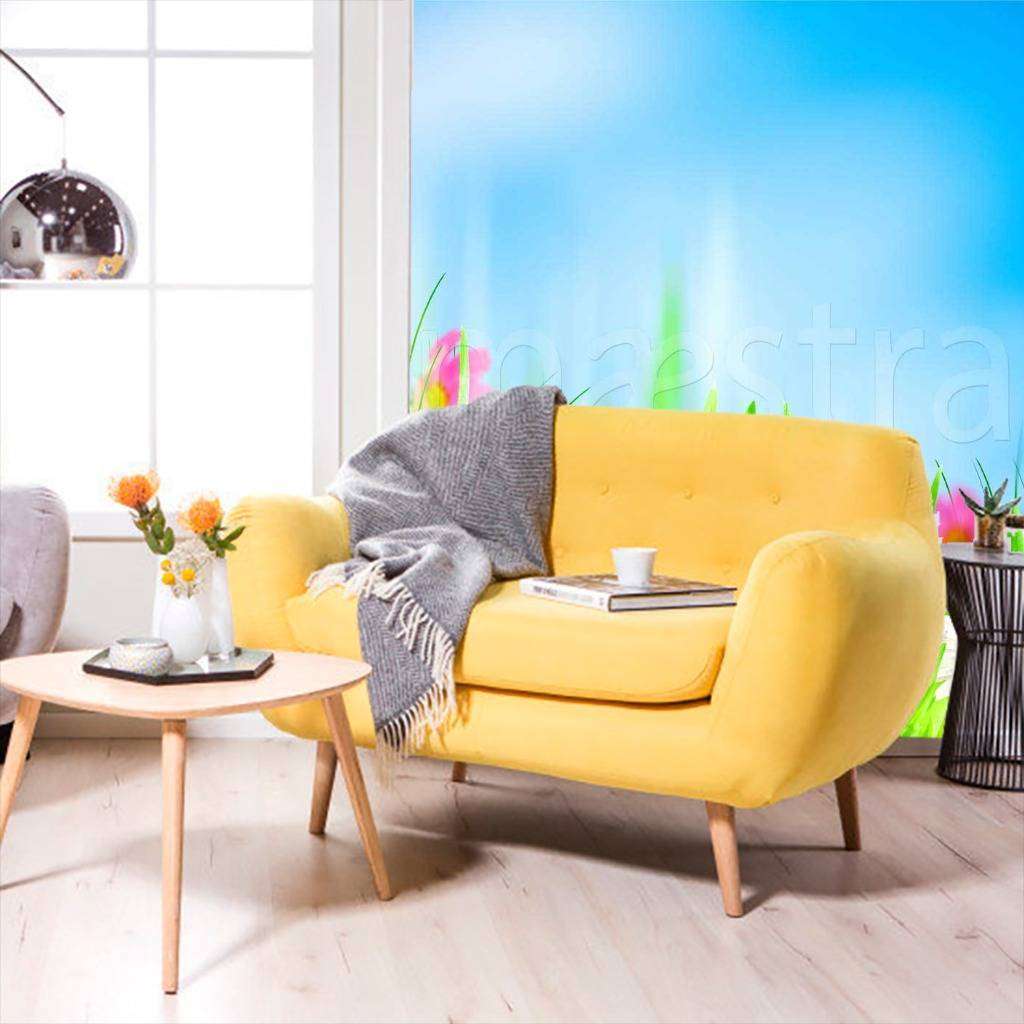 Фотообои Разноцветные полевые цветы  10-352