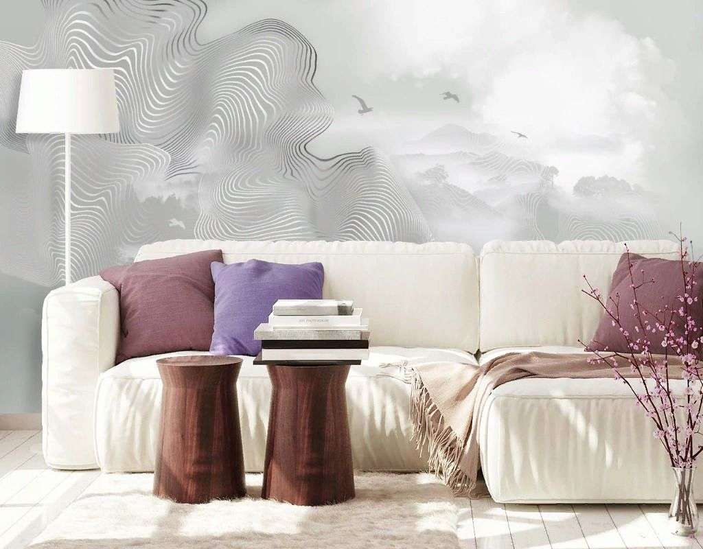 Фотообои в интерьере туман  13-742 фото