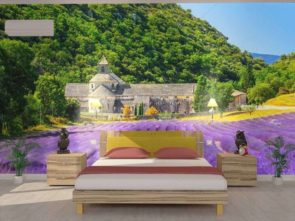 Фотообои в интерьере холмы тосканы  9-1730 фото