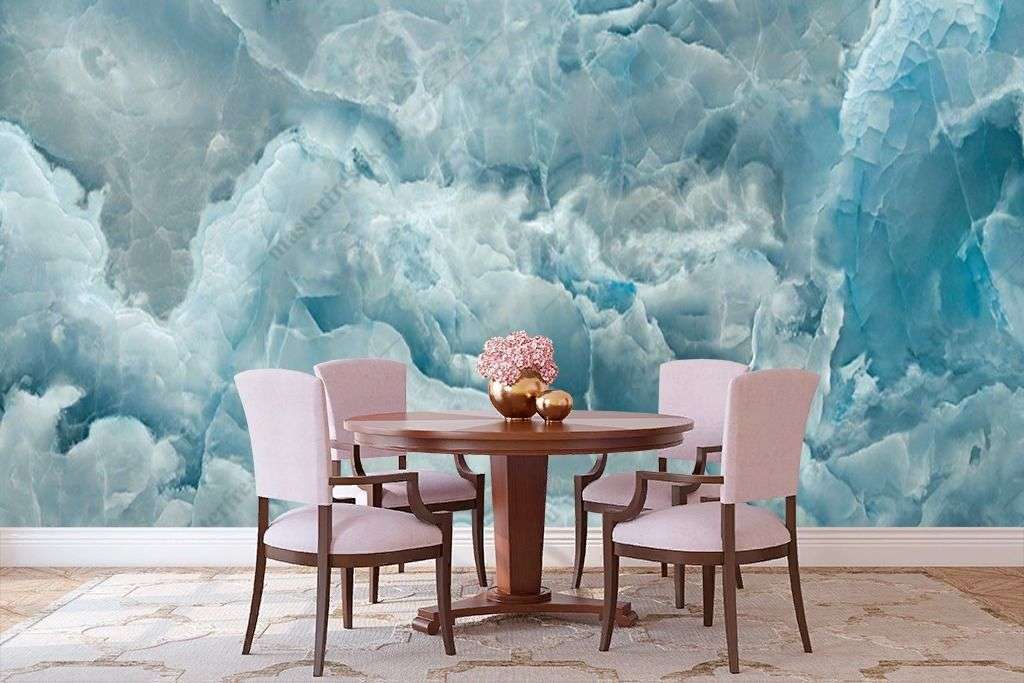 Фотообои в интерьере небесная абстракция  9-1453 фото