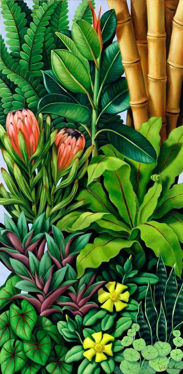 Фотообои в интерьере екатерина абель - листва 3  8-267 фото