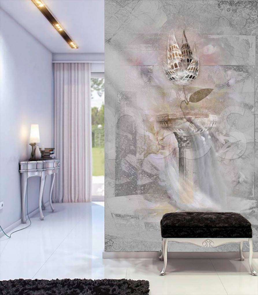 Фотообои Бесшовные обои на стену:  Фантазии Сальвадора Дали. Артикул: 5-138  