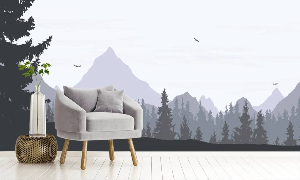 Фотообои Полет птиц  9-977