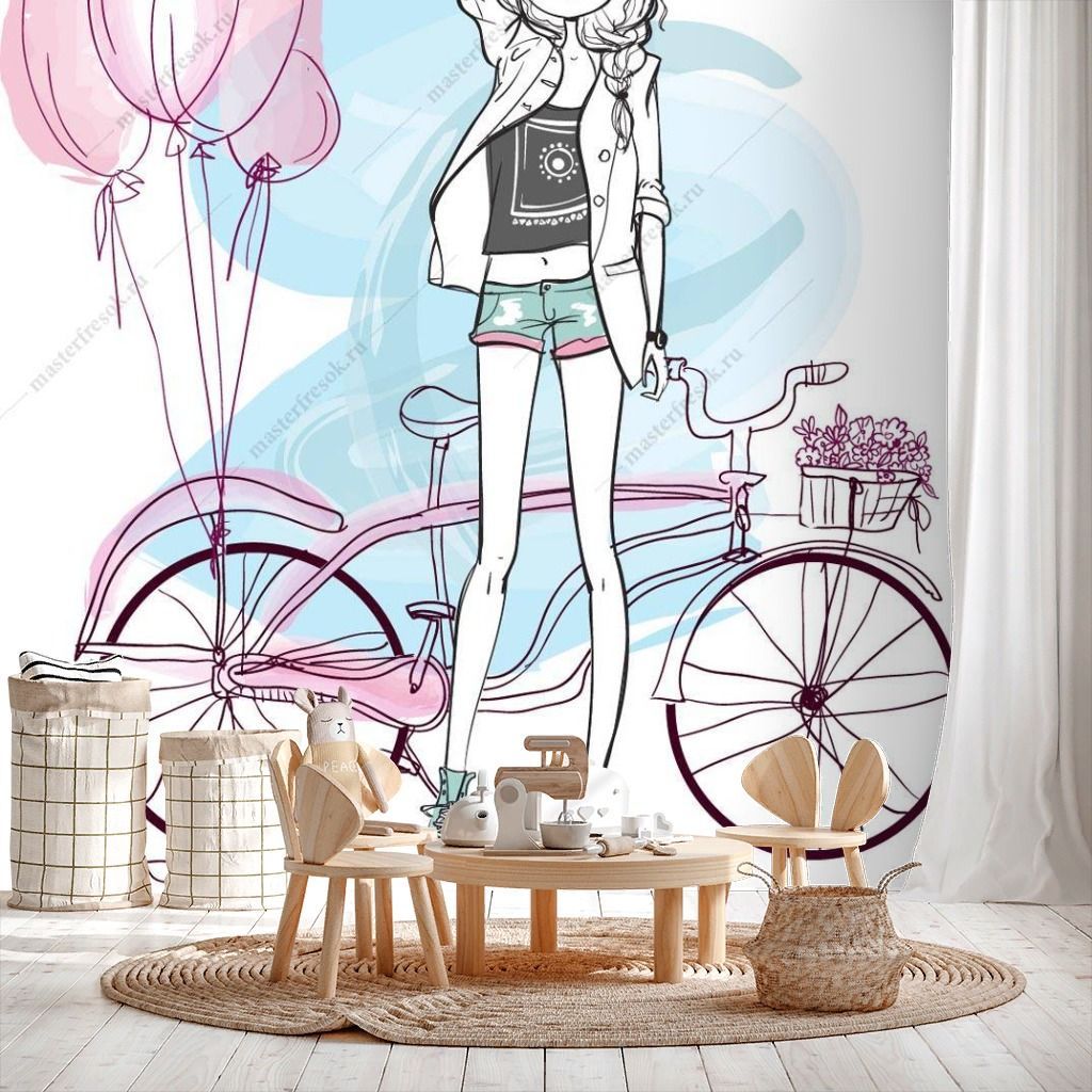 Фотообои Лето девушки  12-1248