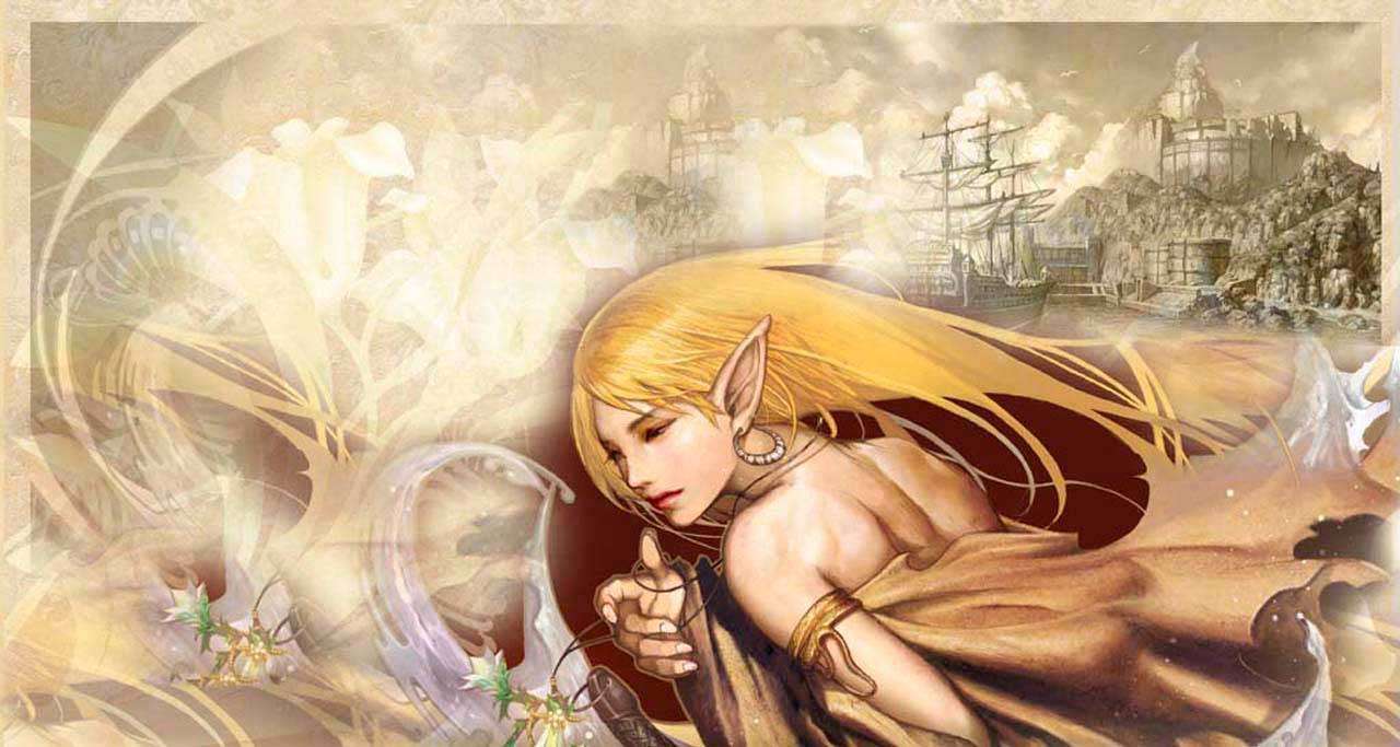 Фотообои в интерьере эльф  2-099 фото