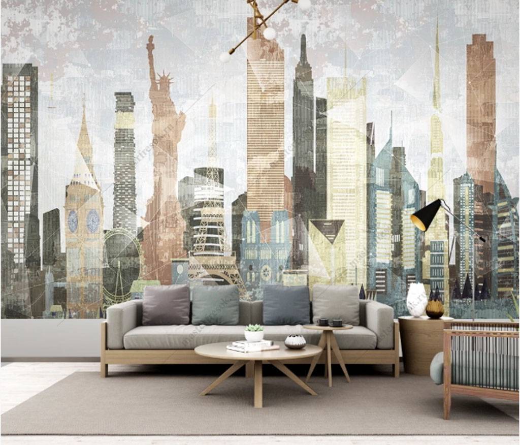 Фотообои Статуя свободы  15-834