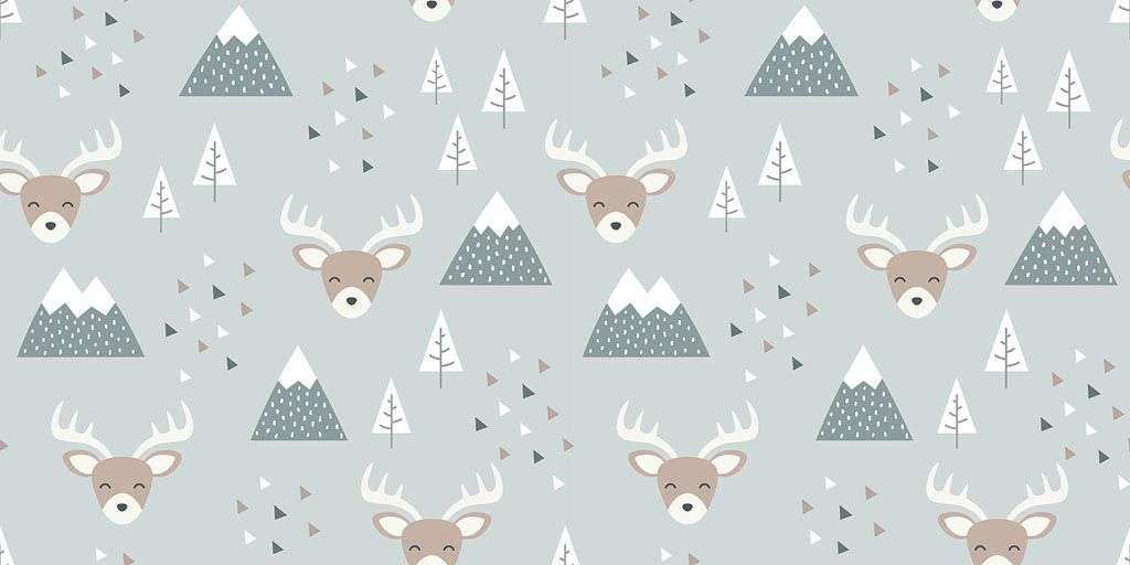 Фотообои в интерьере пики и лоси  12-678 фото