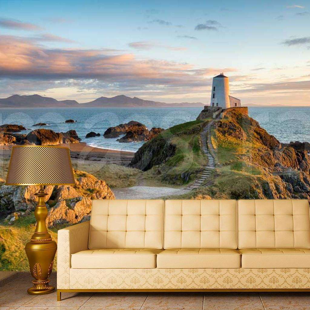 Фотообои Англия маяк  9-613