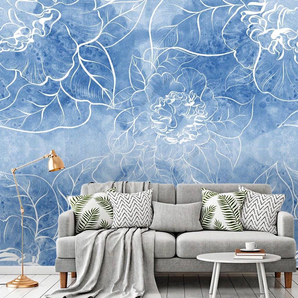 Фотообои Голубые розы  9-1178