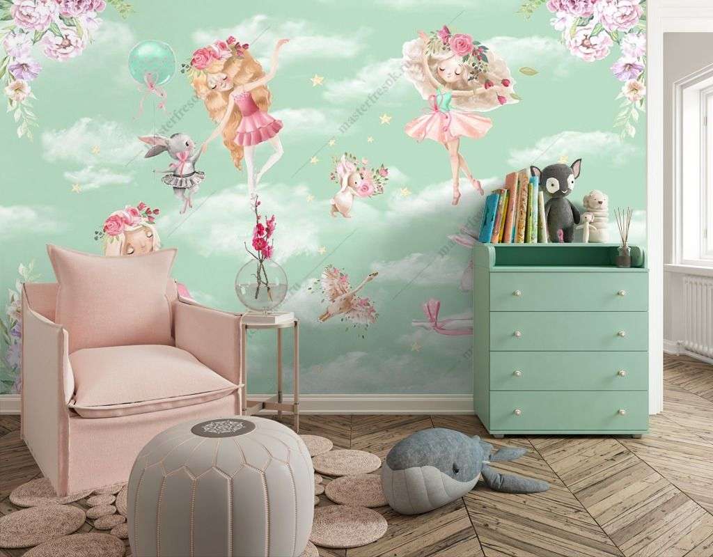 Фотообои в интерьере феи  14-426 фото