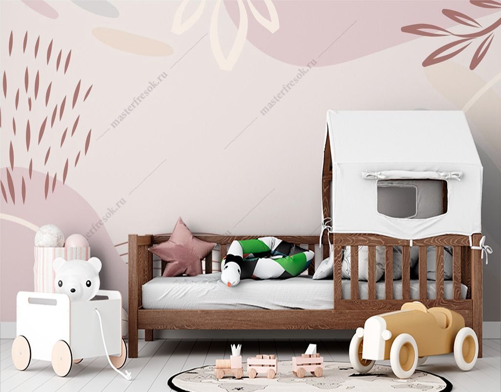 Фотообои Цветочный фон  12-1418