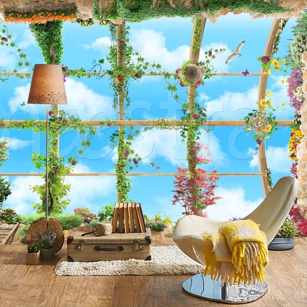 Фотообои Средиземноморская терраса  11-046