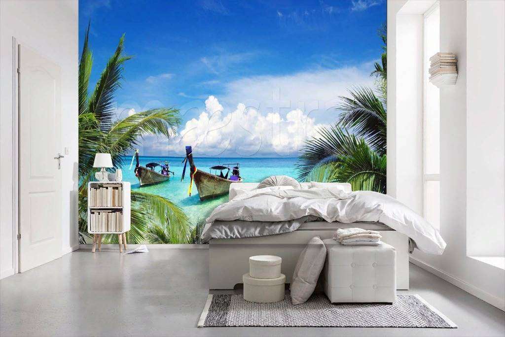 Фотообои в интерьере пляж таиланда  4-345 фото