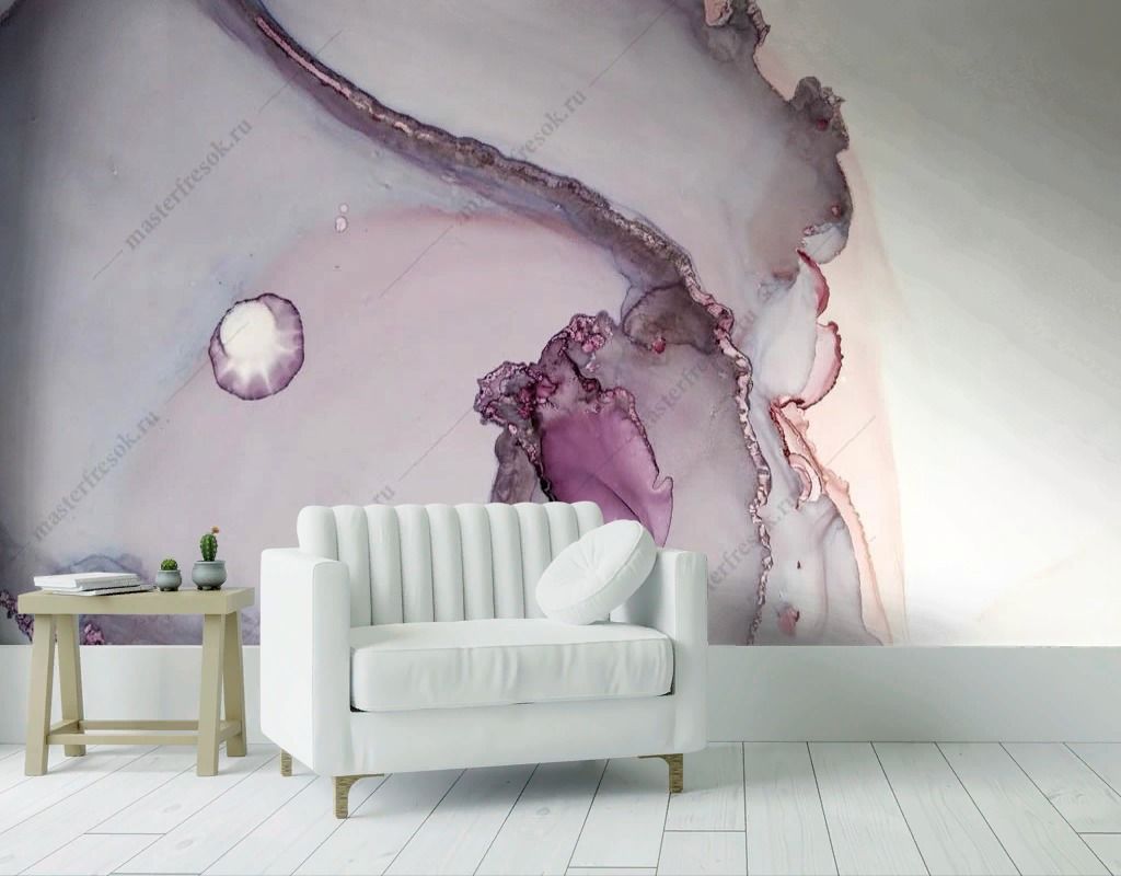 Фотообои Розовый мраморный фон  9-1561