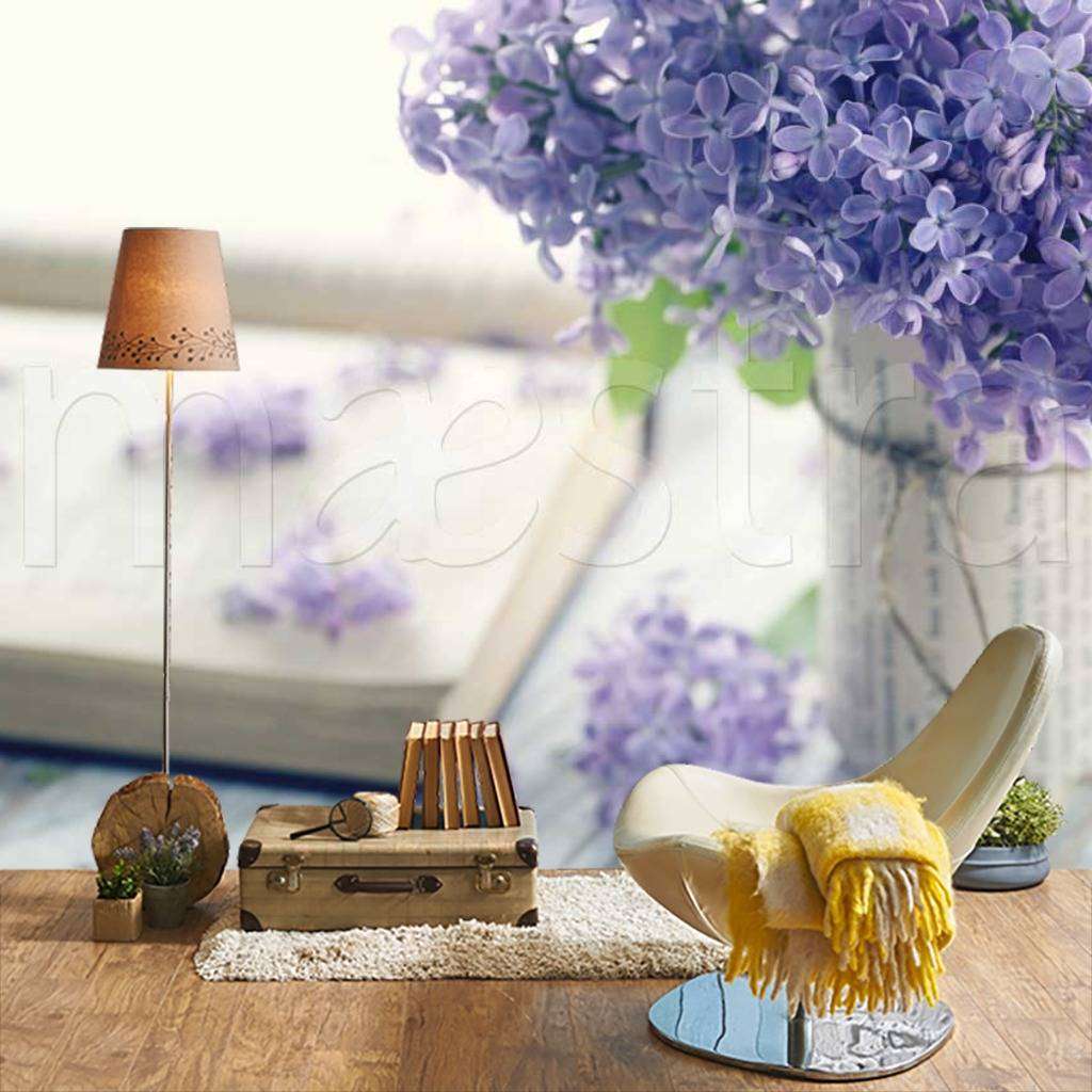 Фотообои Сирень в вазе  10-050