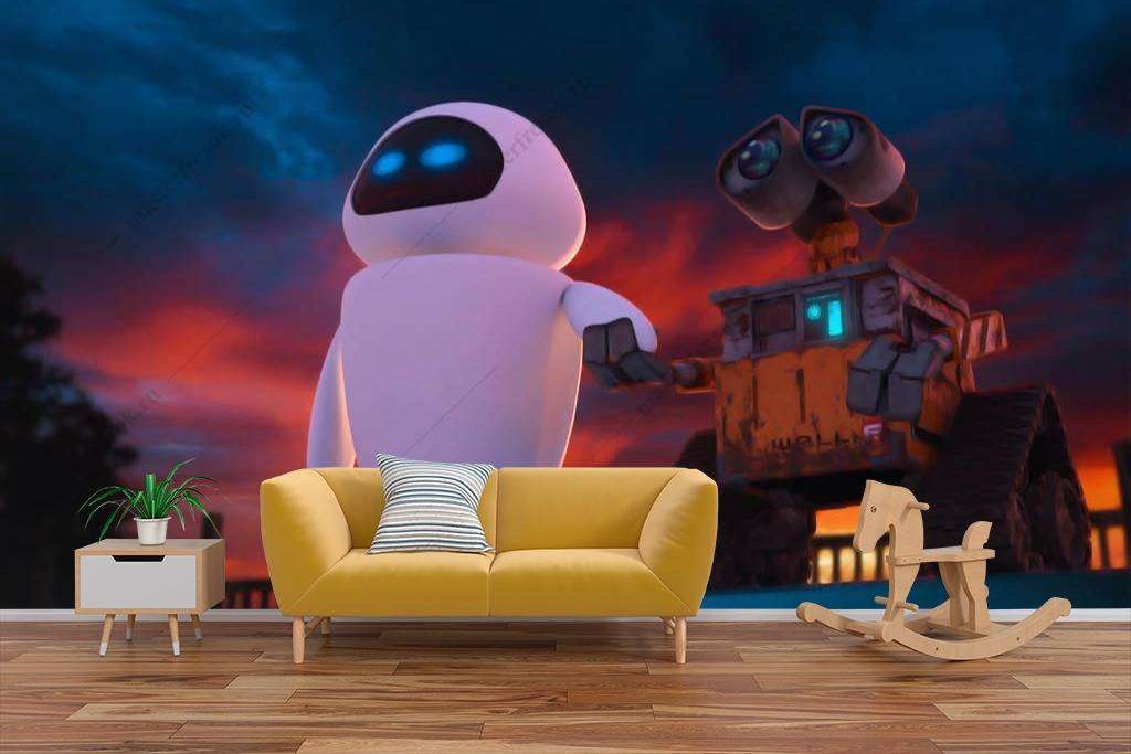 Фотообои в интерьере ева из валли  12-1100 фото