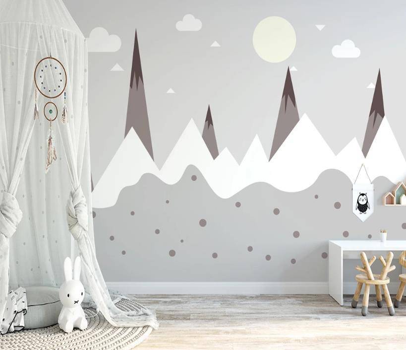 Фотообои Снежные пики  15-334