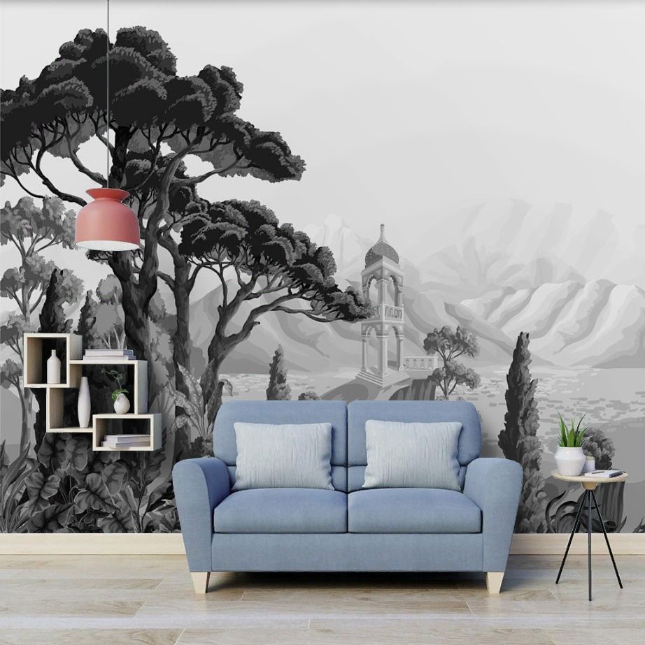 Фотообои Пейзаж лес  9-1966