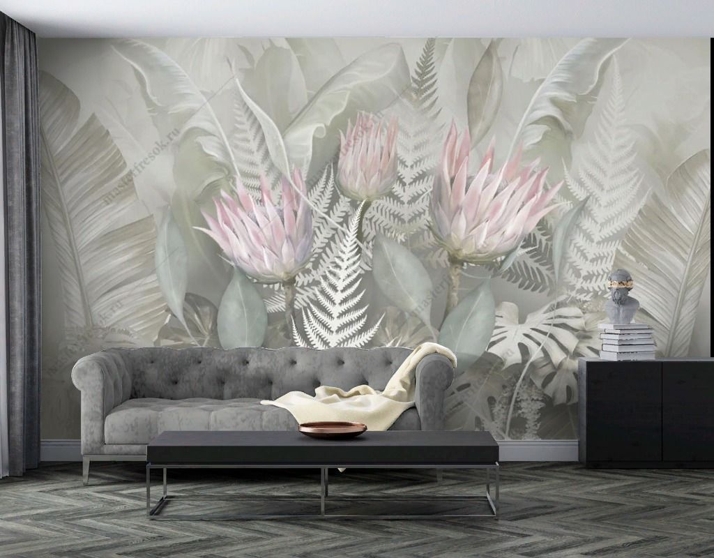 Фотообои Бутоны протеи  13-492