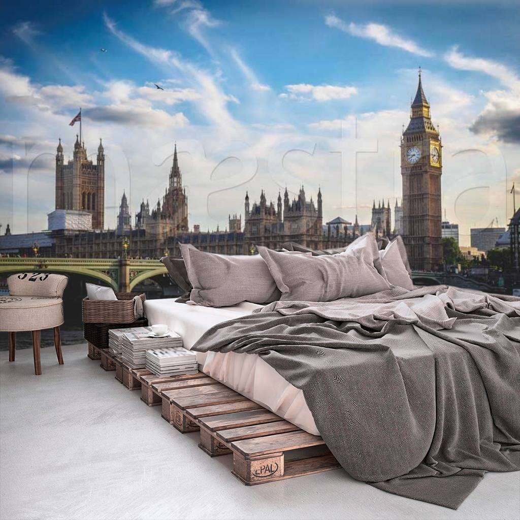 Фотообои в интерьере лондон прекрасный  9-569 фото